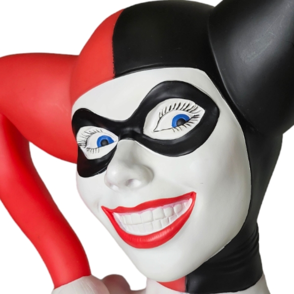 Harley Quinn Rare Large Head Bank Statue 11" :Monogram DC Heroes - Picture 6 of 15